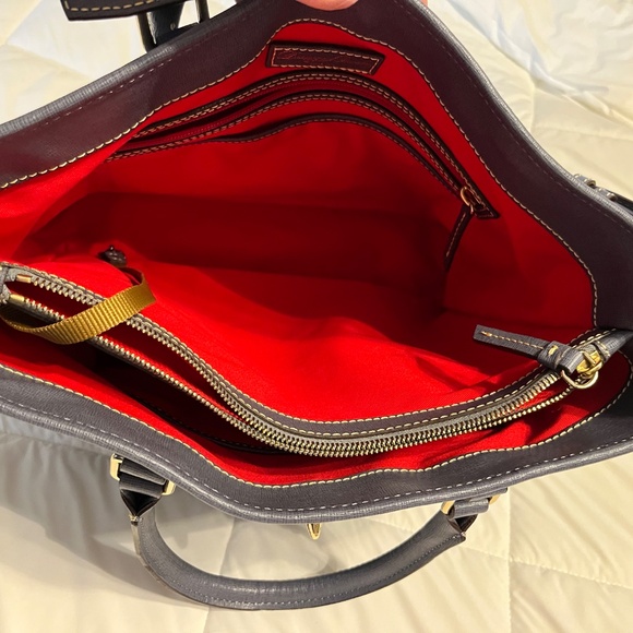 Dooney & Bourke Lilliana Shopper Tote - GRAPHITE Saffiano Leather - Picture 7 of 8